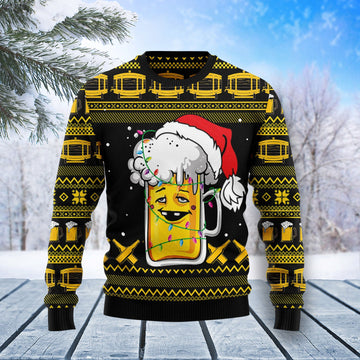 litzzy Beer Xmas T1910 Ugly Christmas Sweater -  Best Gift For Christmas, Noel Malalan - Christmas Signature sweater   