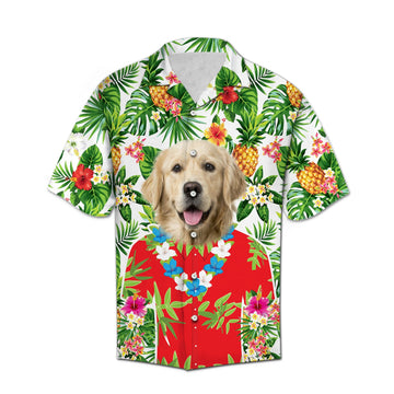 litzzy Custom Dog Face Tropical - Hawaiian Shirt Personalizedwitch For Dog Lovers Hawaii Shirt   