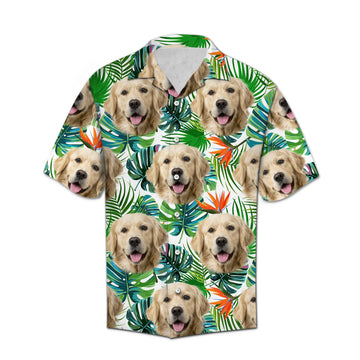 litzzy Custom Peace Love Dog - Hawaiian Shirt Personalizedwitch For Dog Lovers Hawaii Shirt   