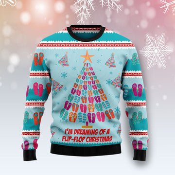 litzzy Flip-flops Christmas Tree T2010 Ugly Christmas Sweater -  Best Gift For Christmas, Noel Malalan - Christmas Signature sweater   