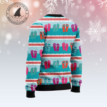 litzzy Flip-flops Christmas Tree T2010 Ugly Christmas Sweater -  Best Gift For Christmas, Noel Malalan - Christmas Signature sweater   