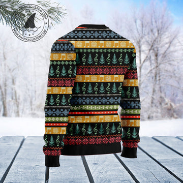 litzzy Guitar Old Vintage T2610 Ugly Christmas Sweater -  Best Gift For Christmas, Noel Malalan - Christmas Signature sweater   