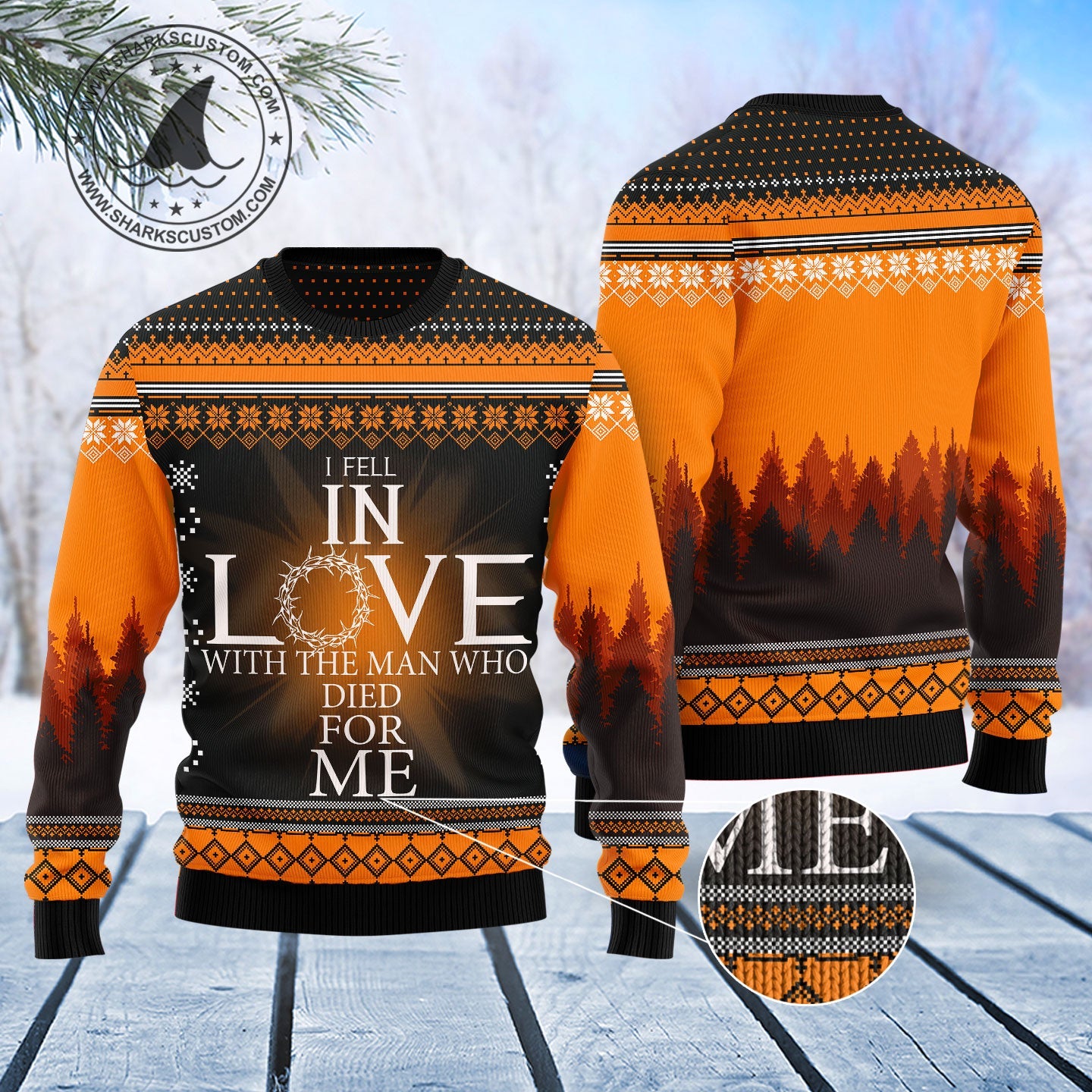 litzzy Christian Christmas T0511 Ugly Christmas Sweater -  Best Gift For Christmas, Noel Malalan - Christmas Signature sweater   