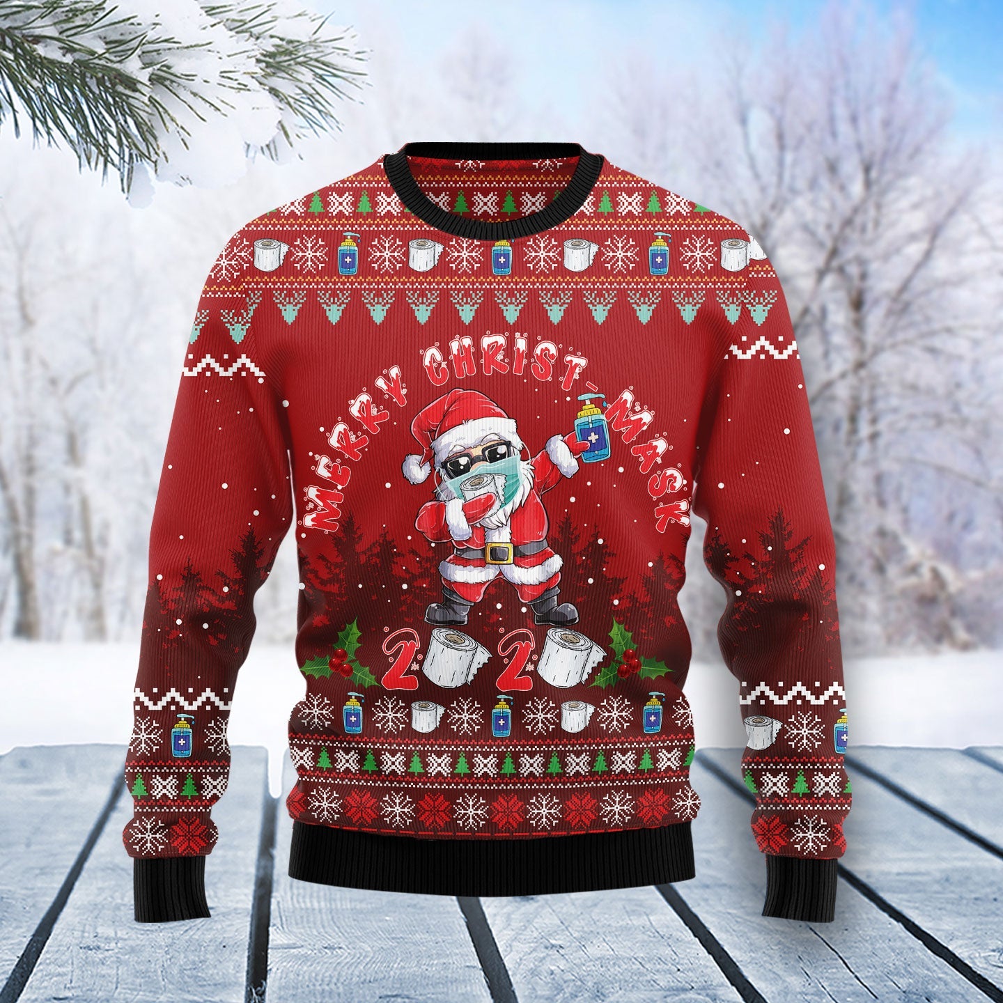 litzzy Santa Christmas 2020 T0911 Ugly Christmas Sweater -  Best Gift For Christmas, Noel Malalan - Christmas Signature sweater   