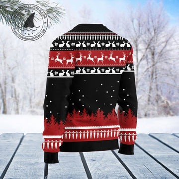 litzzy Rabbit Christmas Tree T0911 Ugly Christmas Sweater -  Best Gift For Christmas, Noel Malalan - Christmas Signature sweater   