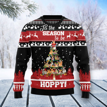 litzzy Rabbit Christmas Tree T0911 Ugly Christmas Sweater -  Best Gift For Christmas, Noel Malalan - Christmas Signature sweater   