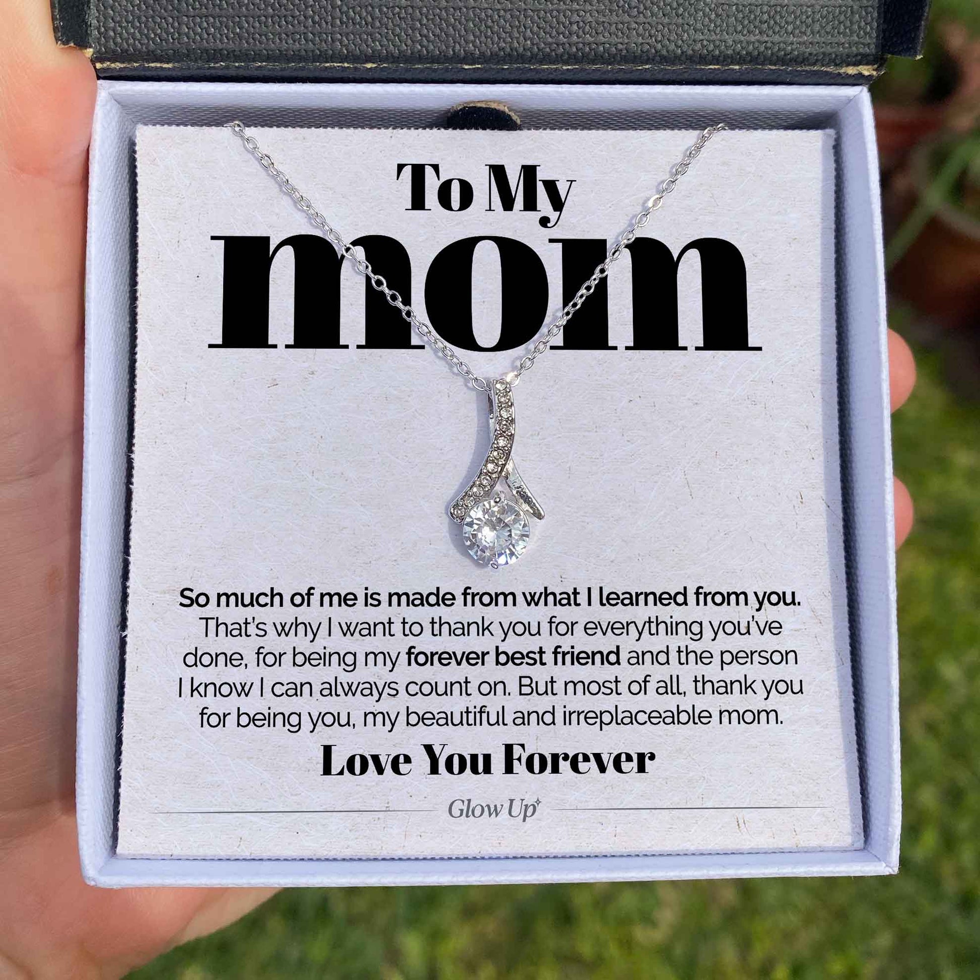 litzzy To My Mom - Forever Best Friend - Alluring Necklace Jewelry   