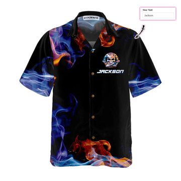 litzzy Custom bowling Hawaii Shirts with Name, Bowling Ball Aloha Shirt, There Is No Crying In Bowling Just Lots Of Swearing Custom Name Hawaiian Shirt Hawaii Shirt   