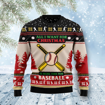 litzzy Time For Baseball D1311 Ugly Christmas Sweater -  Best Gift For Christmas, Noel Malalan - Christmas Signature sweater   