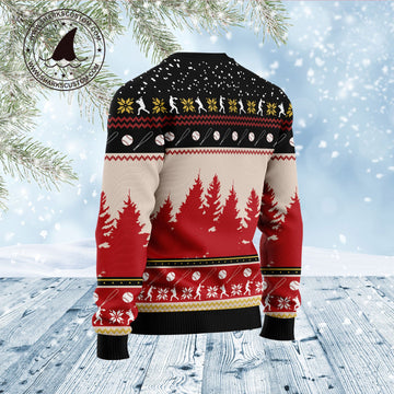 litzzy Time For Baseball D1311 Ugly Christmas Sweater -  Best Gift For Christmas, Noel Malalan - Christmas Signature sweater   