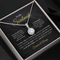 litzzy To My Soulmate Necklace - Necklace With Message card for Soulmate - Eternal Hope Gift For Soulmate Jewelry Standard Box  