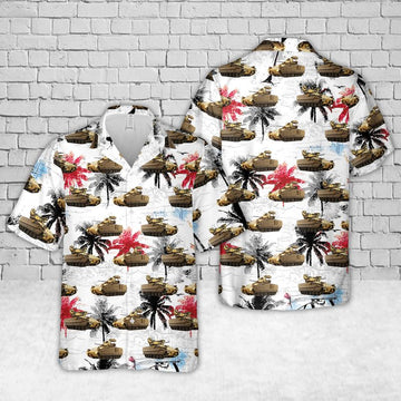 litzzy US Army M2A3 Bradley Hawaiian Shirt - Aloha shirt Hawaiian Hawaii Shirt For Summer Hawaii Shirt S  