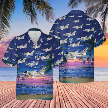 litzzy US Navy Lockheed S-3 Viking Of VS-37 Hawaiian Shirt, Short Sleeve Hawaiian shirt for men - Aloha shirt Hawaiian Hawaii Shirt For Summer Hawaii Shirt   