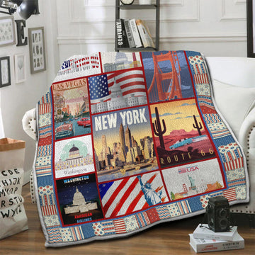 litzzy US Fleece Blanket HST19104028 Fleece Blanket   