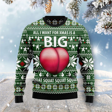 litzzy Ugly Sweater Big Booty G51019 - Ugly Christmas Sweater -  Best Gift For Christmas, Noel Malalan - Christmas Signature sweater   