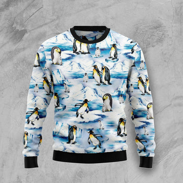 litzzy Lovely Penguin G5114 Ugly Christmas Sweater -  Best Gift For Christmas, Noel Malalan - Christmas Signature sweater   