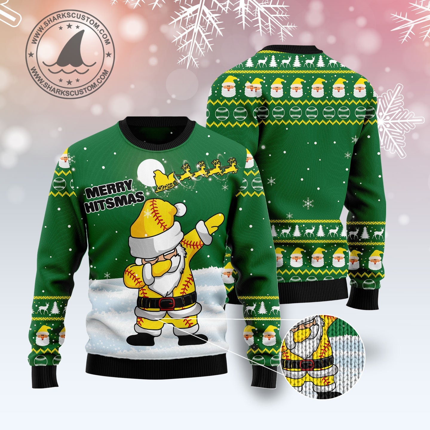 litzzy Merry Hitsmas TG51016 - Ugly Christmas Sweater -  Best Gift For Christmas, Noel Malalan - Christmas Signature sweater   