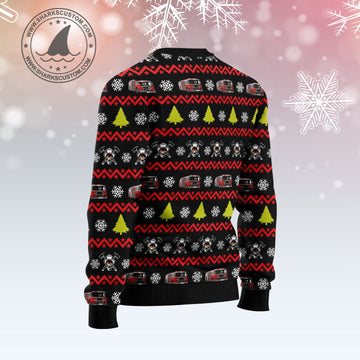 litzzy Awesome Firefighter G5115 Ugly Christmas Sweater -  Best Gift For Christmas, Noel Malalan - Christmas Signature sweater   