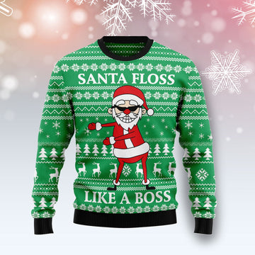 litzzy Funny Santa Claus G51019 - Ugly Christmas Sweater -  Best Gift For Christmas, Noel Malalan - Christmas Signature sweater   