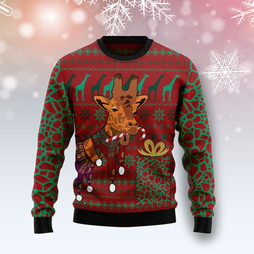 litzzy Giraffe Scarves G51029 Ugly Christmas Sweater -  Best Gift For Christmas, Noel Malalan - Christmas Signature sweater   