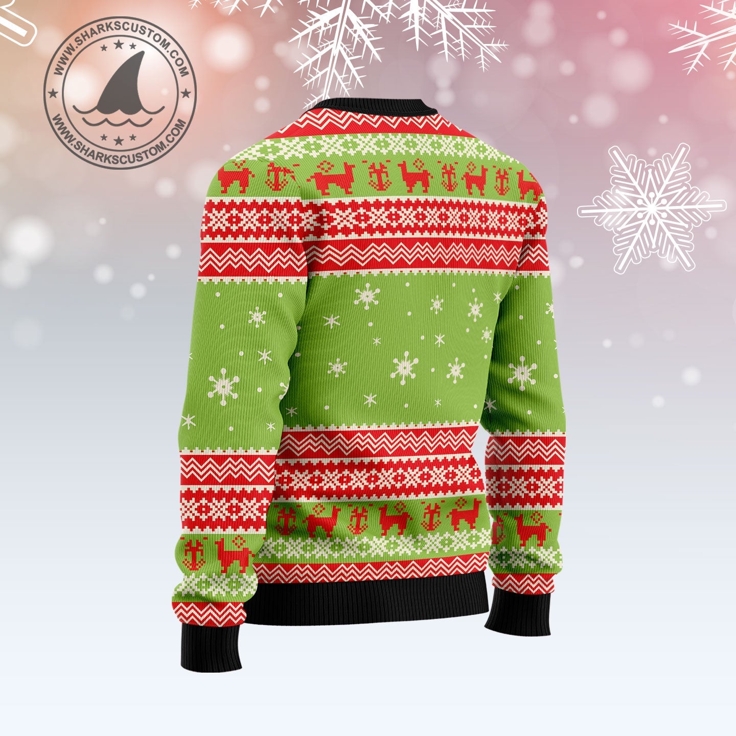 litzzy Love Llama G5114 Ugly Christmas Sweater -  Best Gift For Christmas, Noel Malalan - Christmas Signature sweater   