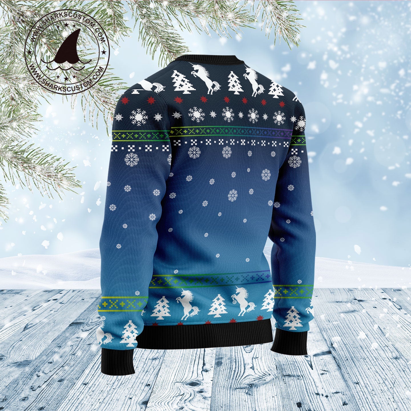 litzzy Unicorn Fury D1011 Ugly Christmas Sweater -  Best Gift For Christmas, Noel Malalan - Christmas Signature sweater   