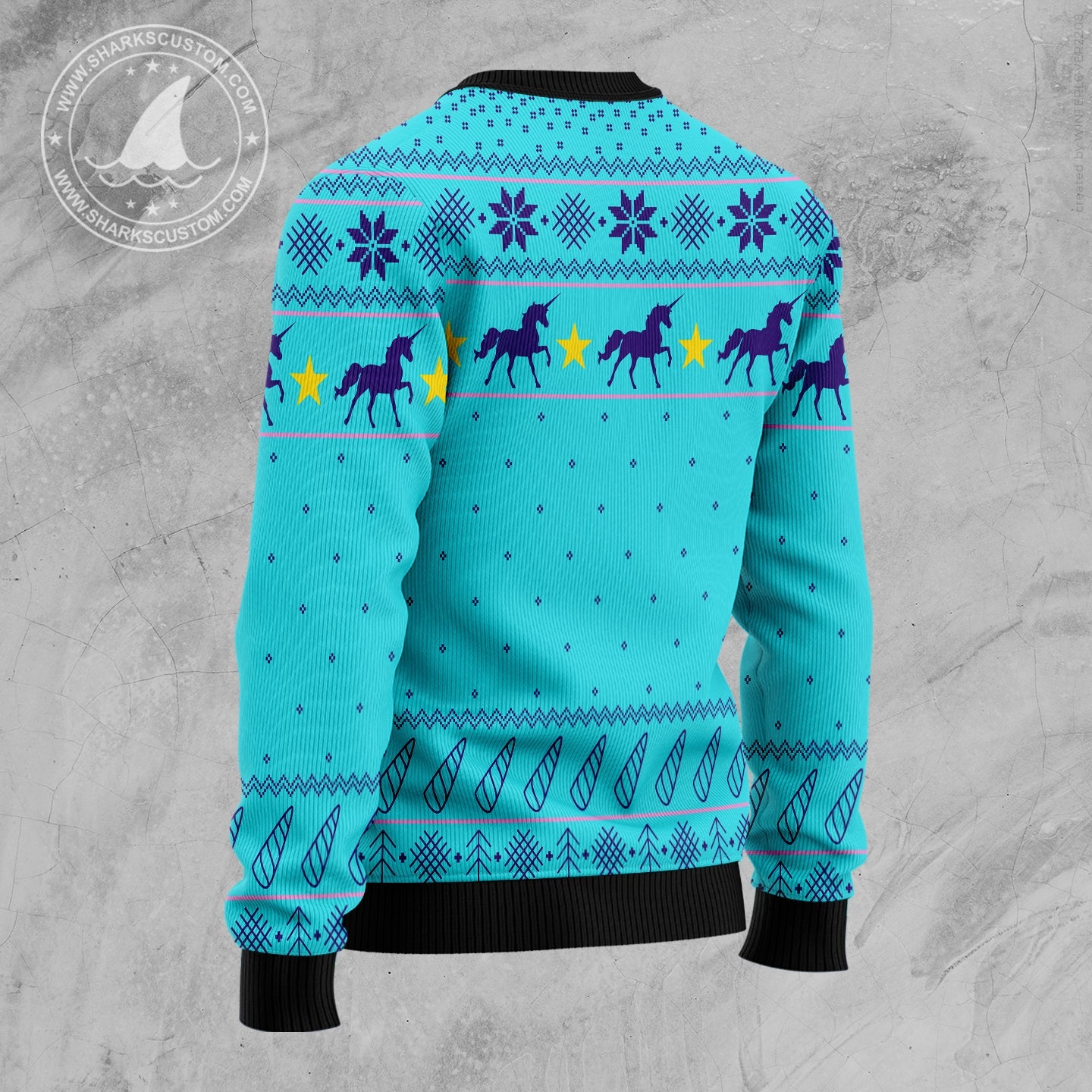 litzzy Unicorn Nope TG5112 Ugly Christmas Sweater -  Best Gift For Christmas, Noel Malalan - Christmas Signature sweater   