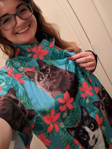 litzzy Custom Dog Hawaiian Shirt - Dog Photo Litzzy Custom Hawaiian Shirts DC34234 Hawaii Shirt   