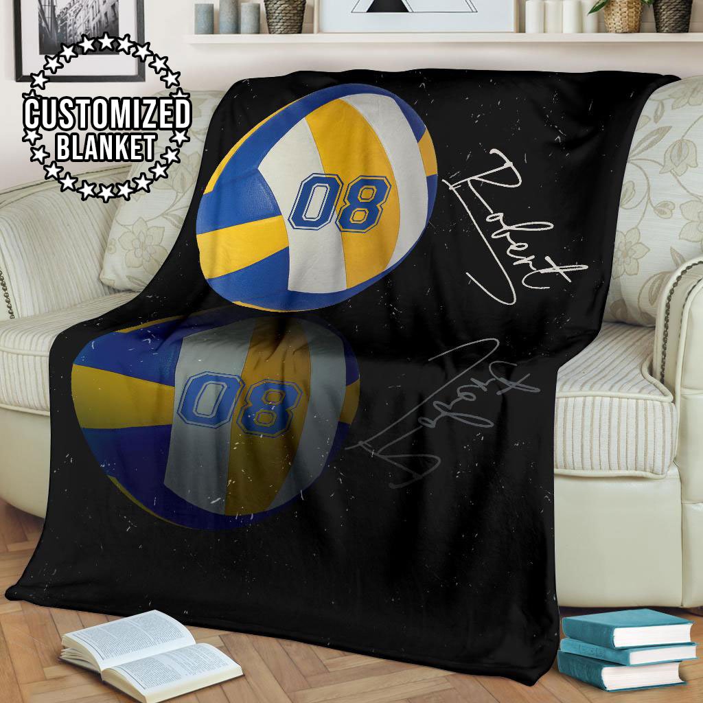 litzzy Personalized Sport Reflection Fleece Blanket - Lath1611201 Quilt Blanket   