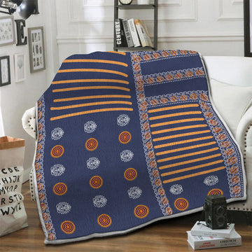 litzzy Viking Fleece Blanket HST19103961 Fleece Blanket   