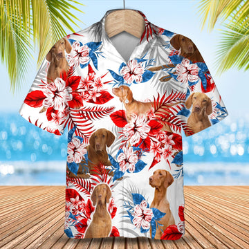 litzzy Vizsla Hawaiian Shirt - Gift for Summer, Summer aloha shirt, Hawaiian shirt for Men and women - Aloha shirt Hawaiian Hawaii Shirt For Summer Hawaii Shirt   