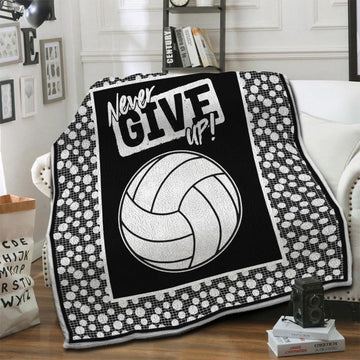 litzzy Volleyball Fleece Blanket HST19102596 Fleece Blanket   