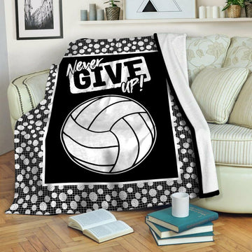 litzzy Volleyball Fleece Blanket HST19102596 Fleece Blanket   