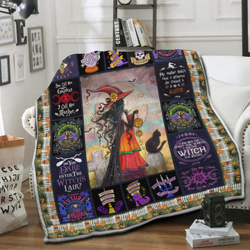 litzzy Wicca Fleece Blanket HST19103976 Fleece Blanket   