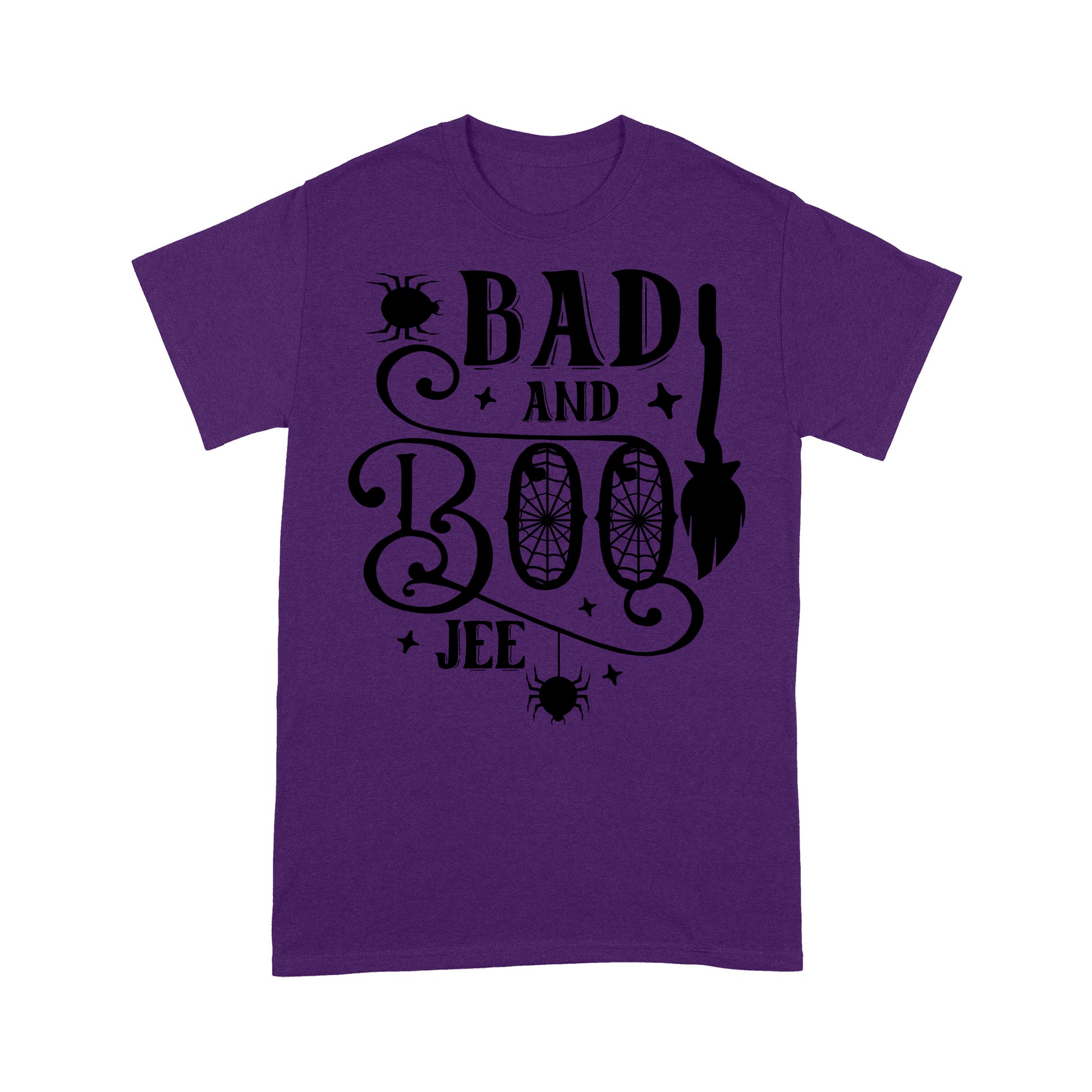 litzzy Bad and BOO Jee |Halloween T-shirt  S Purple 