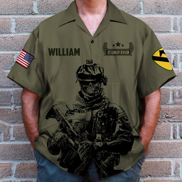 litzzy I Am A Dad Grandpa And Veteran, Personalized Veteran Shirt and Men Shorts, Custom Military Unit Hawaiian Shirt For Men, Woman, Litzzy Aloha Shirt Hawaii Shirt   