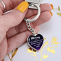 litzzy Litzzy Graphic Heart Keychain To my Mom, Mummy You are the World Mothers Day Jewelry, Necklace gifts set from Son, Daughter Jewelry   