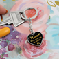 litzzy Litzzy Graphic Heart Keychain To my Mom, Mom We Love You So Much Mothers Day Jewelry, Necklace gifts set from Son, Daughter Jewelry   