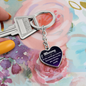 litzzy Litzzy Graphic Heart Keychain To my Mom, Mummy You are the World Mothers Day Jewelry, Necklace gifts set from Son, Daughter Jewelry   