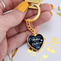 litzzy Litzzy Graphic Heart Keychain To my Mom, The love between a mother an her children is forever Mothers day Jewelry, Gifts set Jewelry   