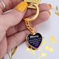 litzzy Litzzy Graphic Heart Keychain To my Mom, Mummy You are the World Mothers Day Jewelry, Necklace gifts set from Son, Daughter Jewelry   