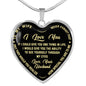 litzzy To my Wife Never forget that I love you Gifts for Birthday or Any Occasion - Necklace Gift For Her, Wife, Girlfriend, Anniversary, Wedding, Valentine, Birthday with Message Card Jewelry   