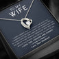 litzzy To My Wife - I Can’t Live Without You - Necklace Gift For Wife, Girlfriend, Anniversary, Valentine, Birthday With Message Card - Forever Love Necklace Jewelry   