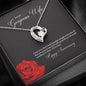 litzzy To My Gorgeous Wife Forever Love Necklace - Valentines Day Custom Made Romantic Gift For My Best Wife Ever Jewelry   