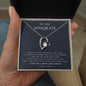 litzzy To My Soulmate - Turn Back The Clock - Gift For Mother's Day, Birthday, Anniversary - Necklace Gift For Her, Wife, Girlfriend, Anniversary, Wedding, Valentine, Birthday with Message Card Jewelry Standard Box  
