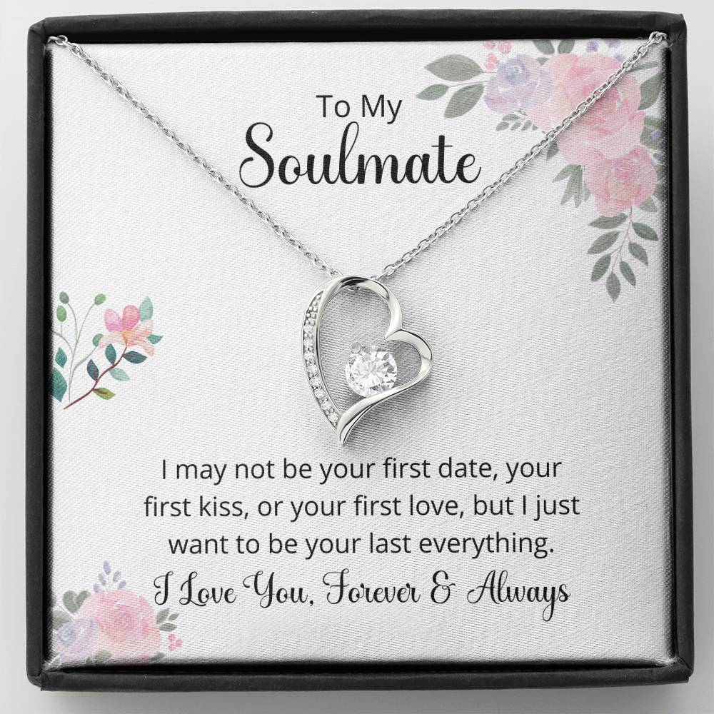 litzzy To My Soulmate Last Everything - Forever Love Necklace -  To My Soulmate, Gift For Soulmate Jewelry   