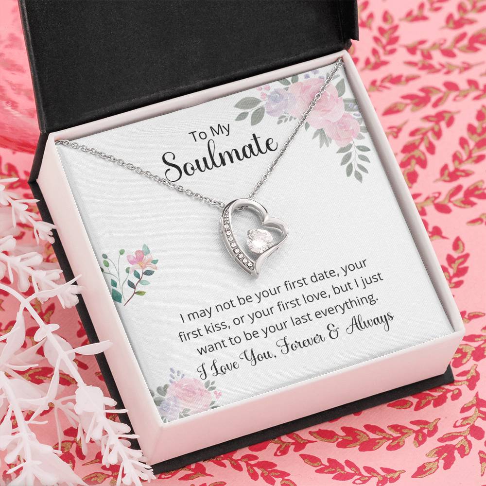 litzzy To My Soulmate Last Everything - Forever Love Necklace -  To My Soulmate, Gift For Soulmate Jewelry   