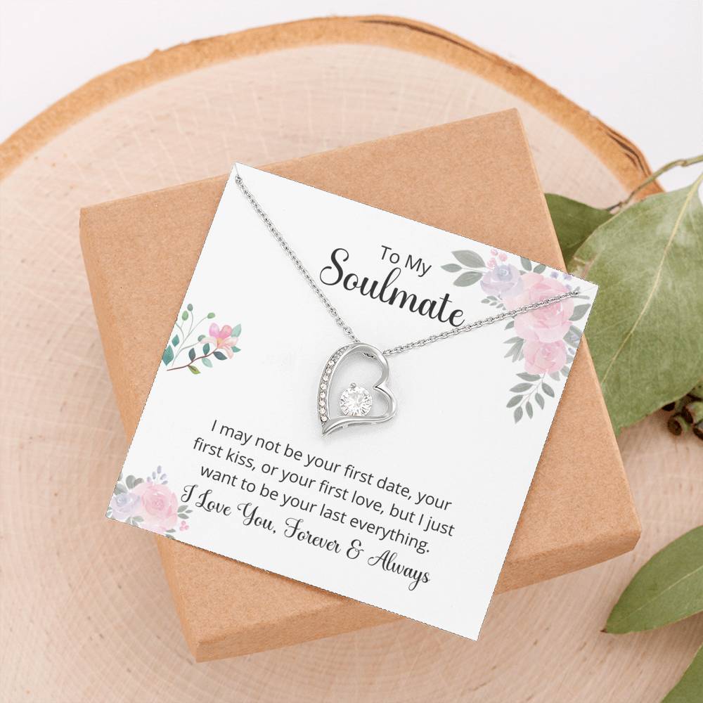 litzzy To My Soulmate Last Everything - Forever Love Necklace -  To My Soulmate, Gift For Soulmate Jewelry   