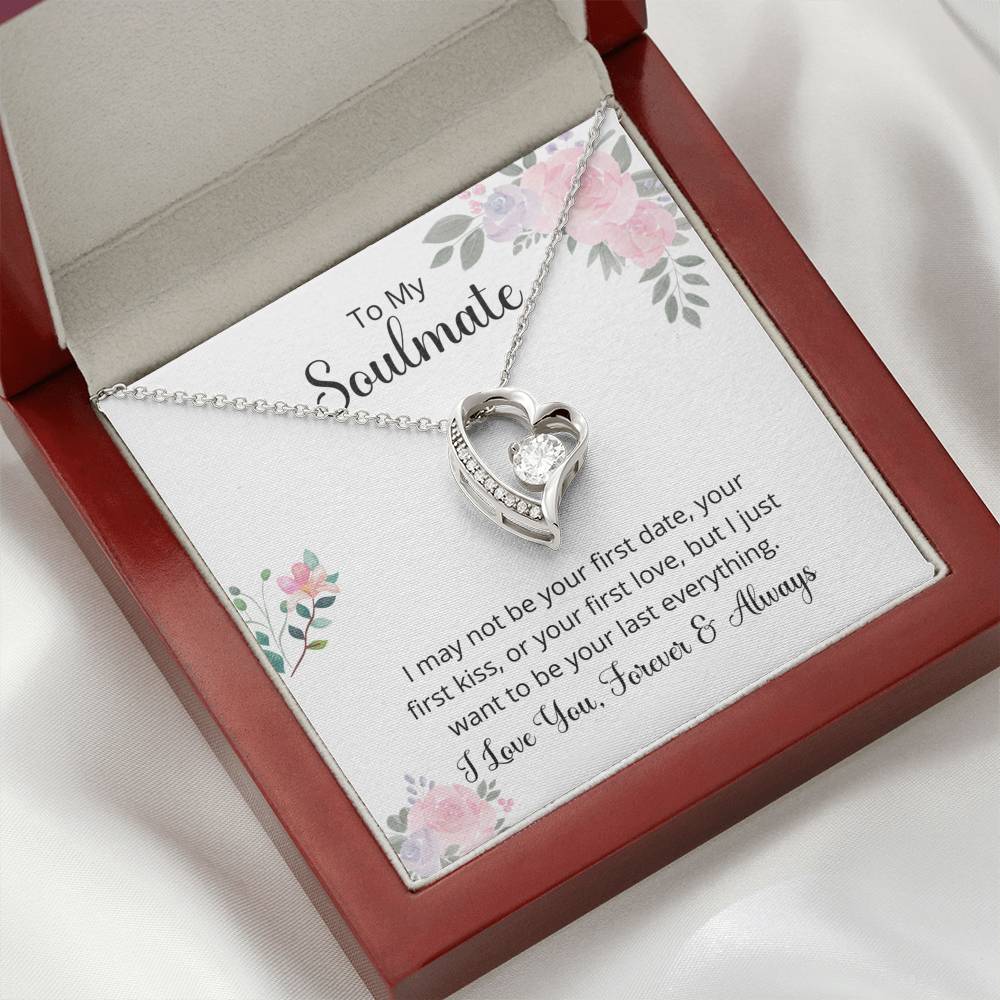 litzzy To My Soulmate Last Everything - Forever Love Necklace -  To My Soulmate, Gift For Soulmate Jewelry   