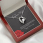 litzzy To My Gorgeous Wife Forever Love Necklace - Valentines Day Custom Made Romantic Gift For My Best Wife Ever Jewelry   